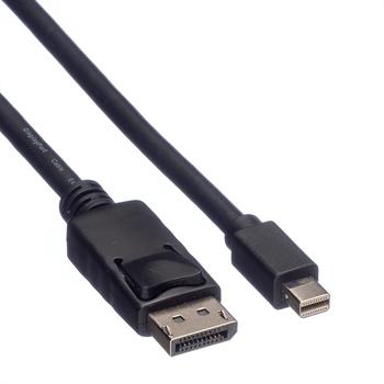 ROLINE DisplayPort kabel, mini DP han / DP han - 1,5 m. (11045638)
