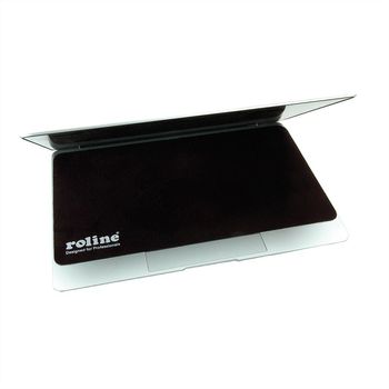 ROLINE Notebook Mousepad (280x160x0.5mm). Black  Factory Sealed (18012047)