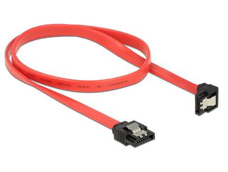 DELOCK SATA6 Gb/s kabel 50cm m. vinkel (83979)
