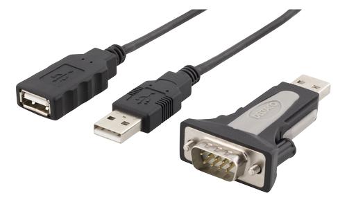 ATEN USB till seriell adapter RS-232 DB9ha, kabel+adapter (UC-232C9)