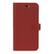 Essentials iPhone 8/7/6S, Wallet i skinn 3 Spor, bordeaux rød