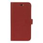 Essentials iPhone 6/7/8/SE (2020), Läder wallet 3 kort, röd