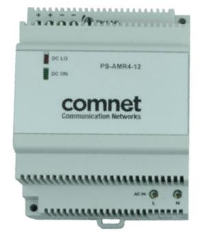 COMNET 12VDC 54Watt (4.5A) DIN Rail (PS-AMR4-12)
