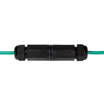 LOGILINK - Outdoor patch cable connector RJ45 female/ female,  IP67 waterproof (NP0080)