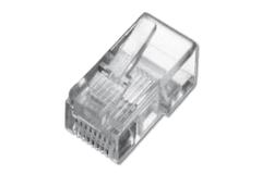 DIGITUS Modular Plug for Flat Cable 6P6C unshielded DIP 6 micro gold NS