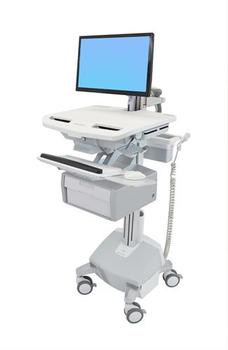 ERGOTRON STYLEVIEW CART+LCD ARM LIFE POWERED TALL DRAWER EU SAU-EU PERP (SV44-12B2-2)