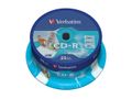 VERBATIM CD-R/ 700MB 52x SupAZO Spdl 25pk printabl