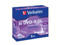 VERBATIM DVD+R DL Verbatim 8.5Gb 8x jewelcase (5)