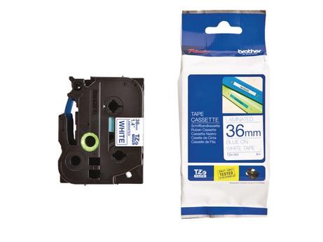 Brother TZe-263 - laminert teip - 1 kassett(er) - Rull (3,6 cm x 8 m) (TZE-263)