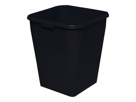 BANTEX Orth 25L papirkurv sort (100400355)