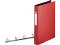 ESSELTE Ringordner Esselte A4 25/42mm Rød 4 ringe m/etiket