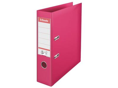 ESSELTE Brevordner No1, PP, A4 5 cm, Fuchsia (811413)