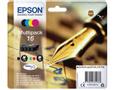 EPSON INK CARTRIDGE BLACK/ COLOUR 16 RF/AM TAGS SUPL