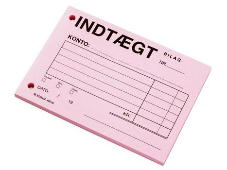 ESSELTE Indtægtsbilag ESSELTE A6 rød (46216)
