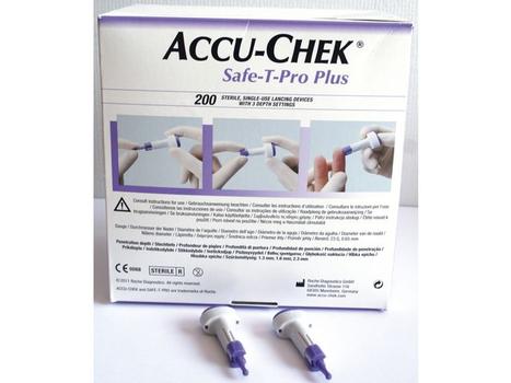 ACCU-CHEK Safe-T-pro Plus lansetter (3603539150)