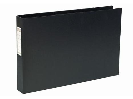 OXFORD Ringperm ELBA A3 4R 40mm tverr sort (1268-10)