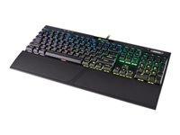 CORSAIR K70 RGB MK.2 Mechanical Keyboard Backlit RGB LED Cherry MX Silent Nordic (CH-9109013-ND)