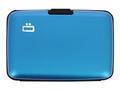 ÖGON Stockholm Alu credit card holder Blue