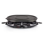 PRINCESS Raclette 8 Oval Grill Party - raclette/grill - sort