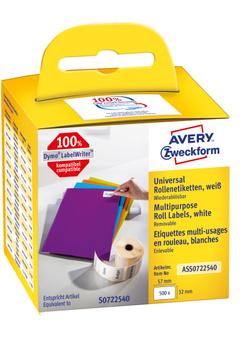 AVERY Self-Adhesive Label Rectangle  (ASS0722540)