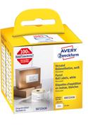 AVERY Roll Labels 54mm x 101mm Shipping / Name Badge Labels