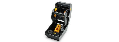 ZEBRA DT Printer ZD620, Standard EZPL, 203 dpi, EU and UK Cords, USB, USB Host, BTLE, Serial, Ethernet, Dispenser (Peeler) (ZD62042-D1EF00EZ)