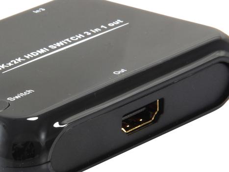 EQUIP Hdmi 1.4 Switch 3X1 (332721)