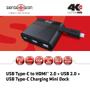 CLUB 3D USB 3.1 Type-C to HDMI2.0 + USB MiniDock (CSV-1534)