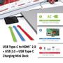 CLUB 3D USB 3.1 Type-C to HDMI2.0 + USB MiniDock (CSV-1534)