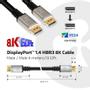 CLUB 3D Club3D DisplayPort 1.4 HBR3 8K60Hz Cable Male/Male 4M silver plugs (CAC-1069)