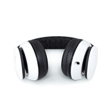FANTEC SHP-3 STEREO HEADPHONES ON EAR WHITE/ BLACK IN (1813)