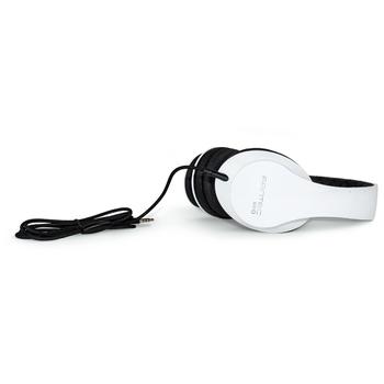 FANTEC SHP-3 STEREO HEADPHONES ON EAR WHITE/ BLACK IN (1813)
