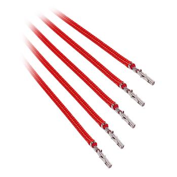 BITFENIX Alchemy 2.0 PSU Cable, 5x 40cm - rot (BFX-ALC-40CMLR-RP)