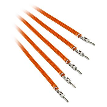 BITFENIX Alchemy 2.0 PSU Cable, 5x 60cm - orange (BFX-ALC-60CMLO-RP)