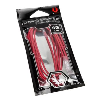 BITFENIX Alchemy 2.0 PSU Cable, 5x 40cm - rot (BFX-ALC-40CMLR-RP)