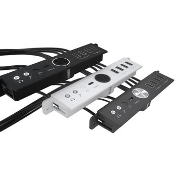 FRACTAL DESIGN Connect D1 - USB / lydpanel - 20 pin Key A (han) til USB, ministik, USB Type A, USB-C (hun) - 70 cm (FD-ACC-CON-D1-M1)