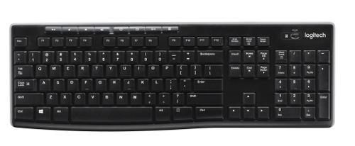 LOGITECH KEYBOARD K270 WIRELESS US-LAYOUT (920-003736)