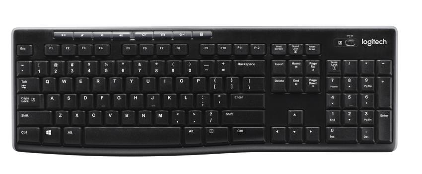 LOGITECH K270 WIRELESS KEYBOARD - US . WRLS (920-003736)