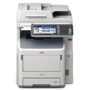 OKI MB760dn fax MFP mono Printer A4 47ppm print scan copy fax (45387104)