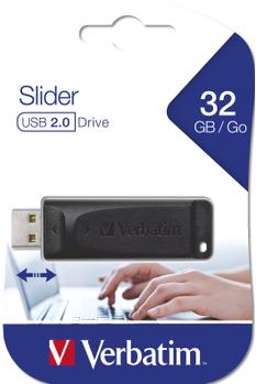 VERBATIM Store'N'Go Slider 32 GB (98697)