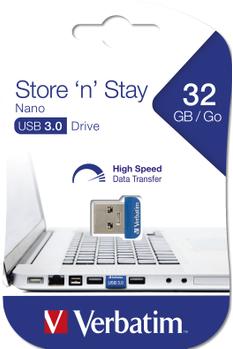 VERBATIM USB key 32GB Store N Stay Nano USB 3.0 (98710)