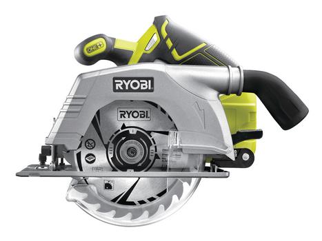 RYOBI R18CS-0 CIRKELSÅG One Plus 18V cirkelsåg. 52 mm kapacitet. 165 mm klinga. Inställbar girning.ONE+ (5133002338)
