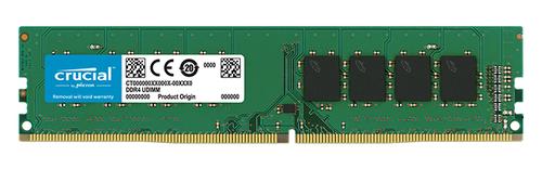 CRUCIAL DDR4 - module - 4 GB - DIMM 288-PIN - 2400 MHz / PC4-19200 - CL17 - 1.2 V - niet-gebufferd - niet-ECC (CT4G4DFS824A)