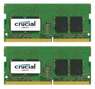 CRUCIAL DDR4 2400MHz 16GB KIT SODIMM 8GBx2, PC4-19200,  CL17, SR x8, Unbuffered SODIMM 260pin Single Ranked (CT2K8G4SFS824A)
