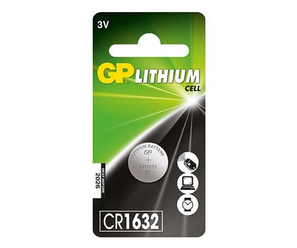 GP Button Cell CR1632 Lithium 3V (103163)