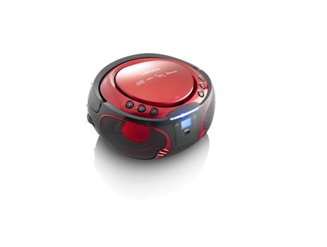 LENCO Scd-550 Digital 3.6 W Red (SCD-550ROT)