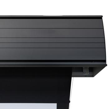 DA-LITE Extensa Dark Cassette Matte White (Tensioned) Tab Tension 16:9 Black borders 390cm x 219cm (10102279)