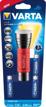 VARTA LED Outdoor Sports Flashlight 3AAA (17627101421)