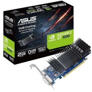 ASUS GeForce GT 710 Silent Low Profile - 2GB GDDR5 RAM - Grafikkort (90YV0AL1-M0NA00)