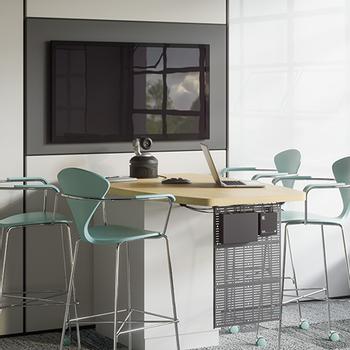 CHIEF MFG CSPH | Proximity Component Storage Panel - Hinged | StÃ¥l | Svart (CSPH)